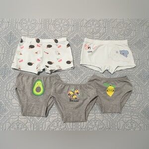 Kids Underwear Lot 5 Pack